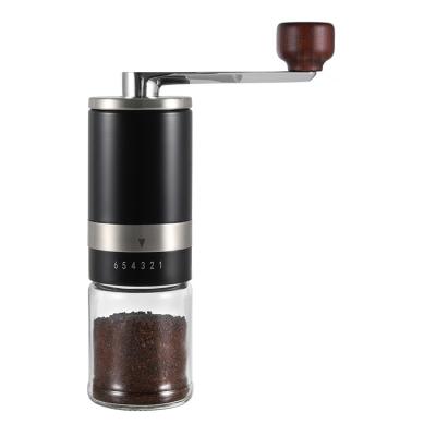 China Viable Ceramic Burr Stainless Steel Manual Coffee Grinders for sale