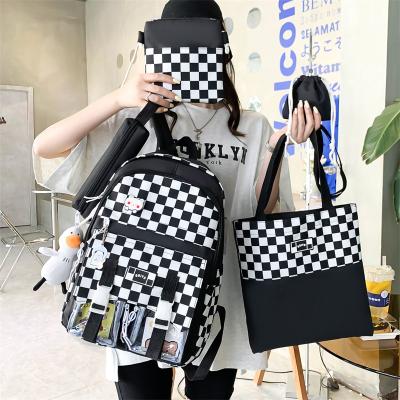 China Fashion Waterproof Raincoat Children's Polyester Kids Gift Personalized Cartoon Schoolbags Backpack Set for sale