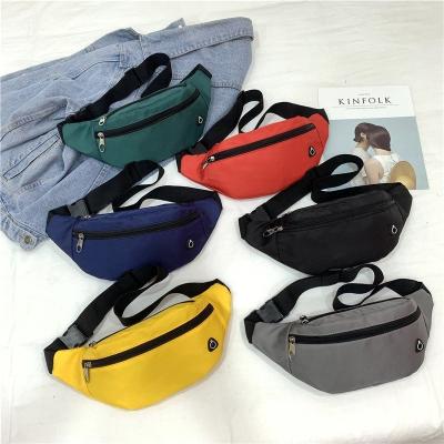 China Water Proof Simple Seven-color Couple Sturdy Adjustable Buckle Single Shoulder Cross - Body Belt Bag for sale