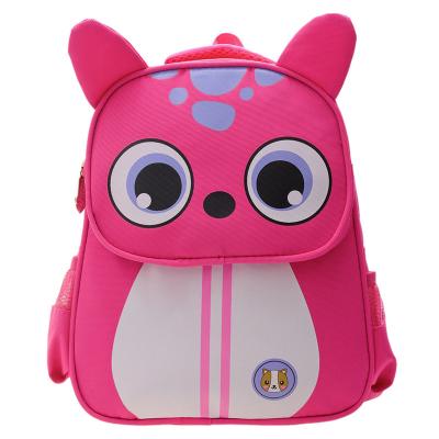 China Waterproof Cartoon Animal Nylon Toddler Toddler Backpack Kindergarten Small Cartoon Animal Baby Toddler Kids Backpack for sale