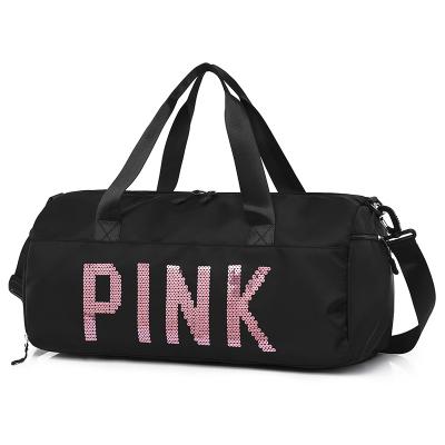 China Hot Sale Fashion Outdoor Sport Fleece Women Yoga Waterproof Gym Back Bag Custom Logo With Shoe Compartment for sale