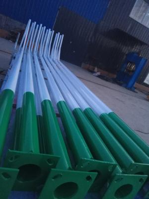 China polo ligero de acero galvanizado los 6m de calle en venta