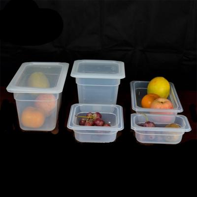 China Food Storage Containers NSF Certificated All Size Polypropyene Food Pan Cover GN Pan Lid for sale