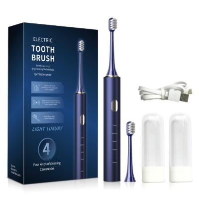 China Couples Sonic Technology Electric Y2 Foldable High Quality Luxury Custom Toothbrush For Home for sale