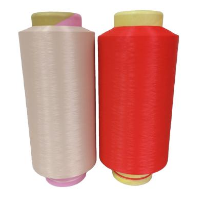 China Anti-pilling Nylon Multifilament 6/66 High Tenacity Filament Yarn Polyamide Elastane High Tenacity Coat Dyed Yarn for sale