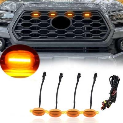 China Offroad Pickup frontier Chevy Colorado Ford F150 etc. Offroad Pickup frontier Chevy Colorado Ford F150 etc. 12V Car Led Strobe Warning front hood Bumper Grille Flashing Light bar kit Truck SUV Beacon bulb Daytime Running mini Amber lamp for sale