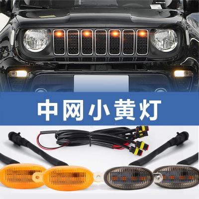 China Offroad Pickup frontier Chevy Colorado Ford F150 etc. Offroad Pickup frontier Chevy Colorado Ford F150 etc. Car Smoke Led Front Grille Lights for Ford Raptor F150 Pickup Offroad Fog Lamp Amber Yellow DRL Auto Lighting Accessories for sale