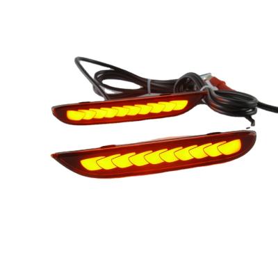 China Puddle light+DRL+Turn Signal Puddle light+DRL+Turn Signal P&D for Nissan Murano 2015-2020 Led Rear Bumper Reflector Tail light Brake Lights Turn Signal Warning for sale