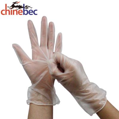 China Vinyl Soft Disposable Gloves Powder Free Kitchen Gloves for sale