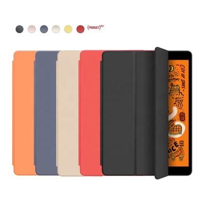 China Stand Auto-sleep Magnetic Function Soft Silicone Back Cover PU Leather Shockproof For New Ipad 10.2 Inch 2019 Tablet Case For Ipad 7th Generation for sale