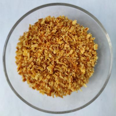 China Dry frying onion granules chips used for restaurant for hot dog for sale