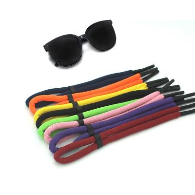 China Polyester Logo Adjustable Floating Sunglass Strap Custom Tie Croakies Floating Holder Eyewear Retainers For Sports for sale