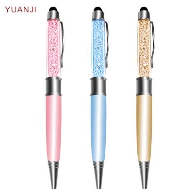 China Metal 2021 the most popular and beautiful multi-color USB crystal flash drive for sale