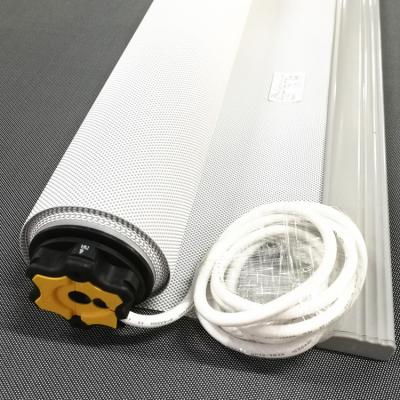 China Traditional electric curtain rolling remote tuya roller blind somfy motorized automatic electric roller blind desktop battery roller shade for sale