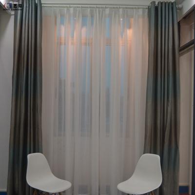 China 2018 UV Protection Style Window Drapes European Sunshade Cloth Curtains For Living Room for sale