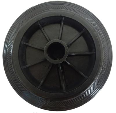 China Building Material Stores Wholesale Customized Wheels Factory Swivel Caster Solid Rubber Durable Wheel Good Quality for sale