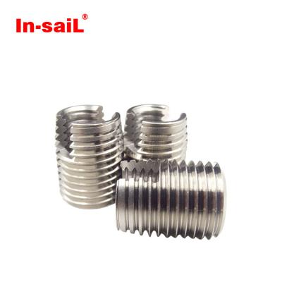 China Light Alloy 8-32 8x6.5mm 302 Series Self Tapping Threaded Insert for sale