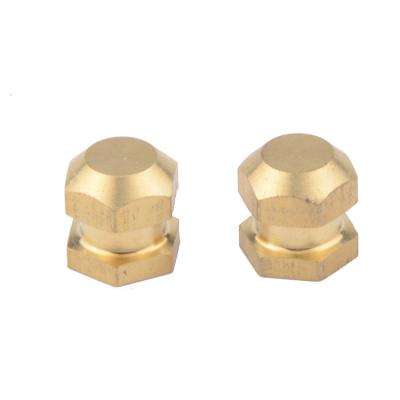 China Heavy Industry Brass Threaded Hexagon Injection Castings Inserts Nut m8 for sale