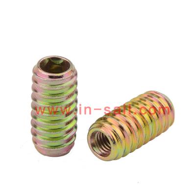 China Heavy Industry Wood Screw Furniture Threaded Insert E Repair Nut for sale