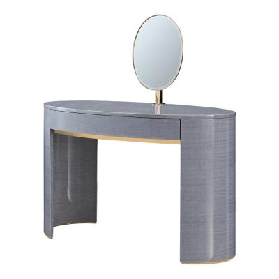 China Factory soft sale luxury bedroom furniture dressing makeup dressing table with mirror for sale