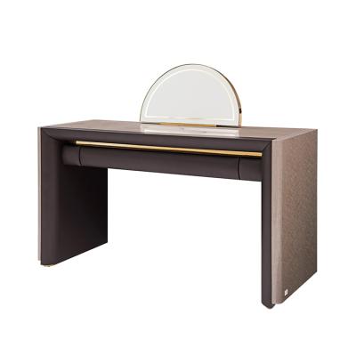 China Hot Sale Modern Designs Soft Dressing Table Make Up Dressing Table For Bedroom Furniture for sale