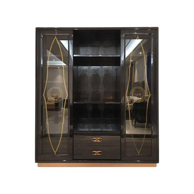 China Modern Professional Custom Style 4 Door European Home Furniture Living Room Luxury Wine Cabinet for sale