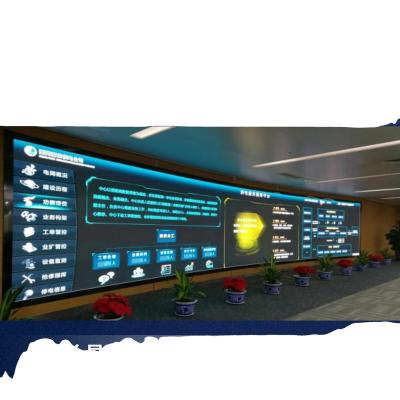 China Conference and Control room Indoor  P1.2 led panel video display Indoor Led screen cable-free connection for sale