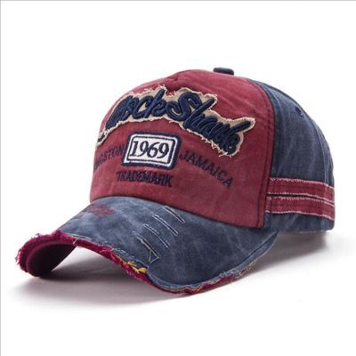 China Fashion Baseball Cap Embroidery Patch Cotton Baseball Hat COMMON Sports Hat for sale