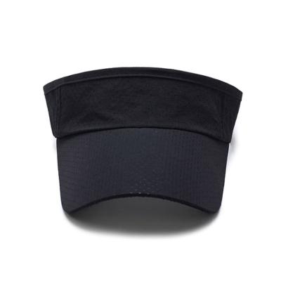 China Character 100% Polyester Mesh Running Sun Visor Cap Full Sports Dry Fit Running Hat for sale