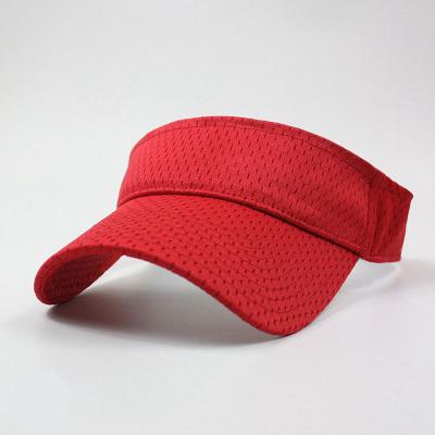 China Character Design Your Fit Dry Mesh Sun Visor With Custom High Quality Logo for sale