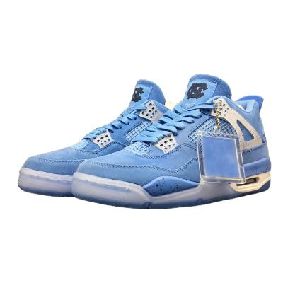 China Fashion Trend OG Retro Quality AJ4 College Blue Sneakers for sale