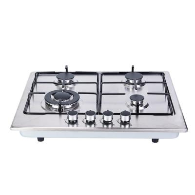 China Wholesale Electronic Indoor Portable Gas Stoves Easily Cleaned 4 Ignition Table Top Lpg Gas Burner Gas Cooker Cooktop for sale