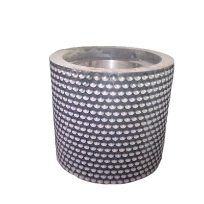 China Large Briquetting Machine Spare Parts Steel Custom Ball Press Roller Sleeve for sale