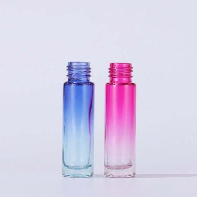 China Personal Care 10ml Gradient Essential Oil Roll On Bottles for sale