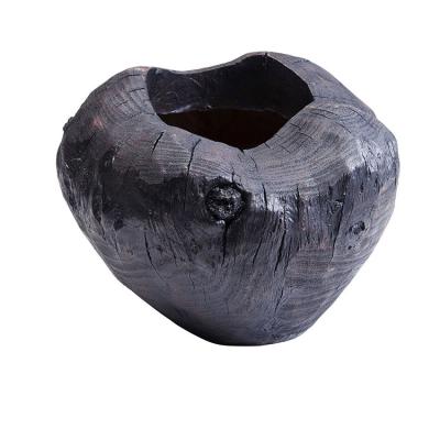 China Morden Modern Brand New Style High Quality Resin Stump Looded Pot for sale