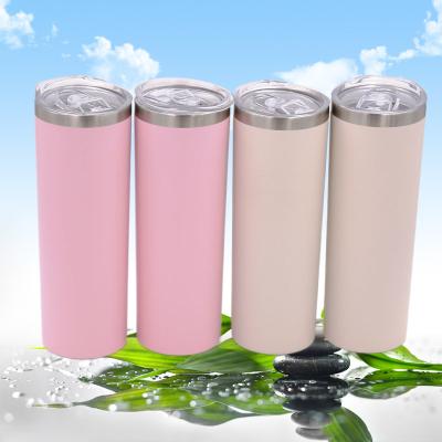 China Viable Lean Tumbler Wholesale Custom Logo Stainless Steel Insulated Glitter Tumblers 20oz with Straw and Lid Christmas 20oz for sale