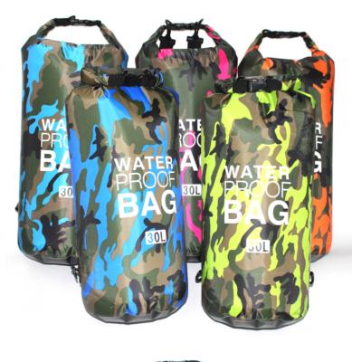 China Camping Dry Bag Kayaking Floating Floating Boating PVC Dry Bag Boating Waterproof Ocean Pack Bag Kayaking For Hiking Canoeing Kayaking Camping Fishing PVC Water for sale