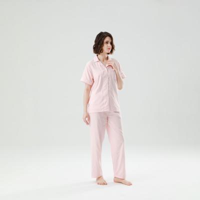 China Customized High Quality QUICK DRY Cotton Ladies Pajamas Set For Women for sale