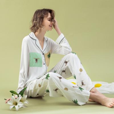 China High Quality Customized Breathable QUICK DRY Delicacy Pajama Sets For Women for sale