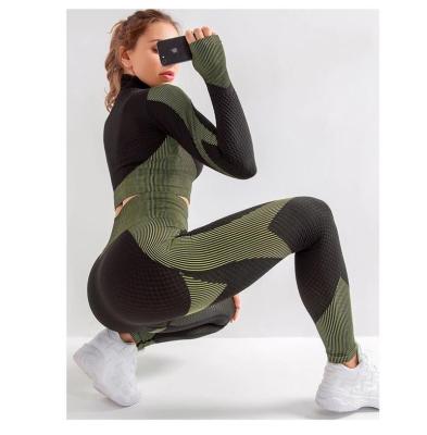 China Womens Breathable Sports Wear Yoga Fitness Printed Leggings Fitness & yoga wear for sale