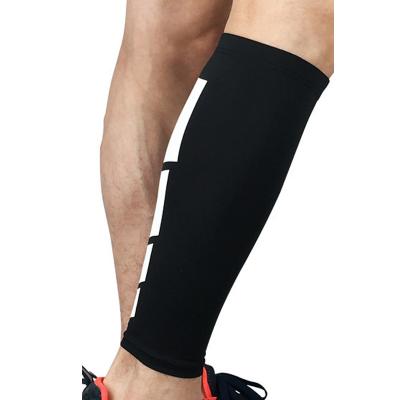 China Protect Thigh Leg Cycling Football Leg Sleeve Shin Guard High Elasticity Compression Wrap For Calf Protection for sale