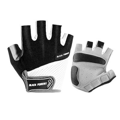 China Keep Hot Sale Custom LOGO Men Women Recycling Half Finger Gloves for sale