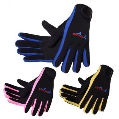 China Factory Sale 1.5MM Scuff Proof Winter Warm Diving Swimming Gloves for sale