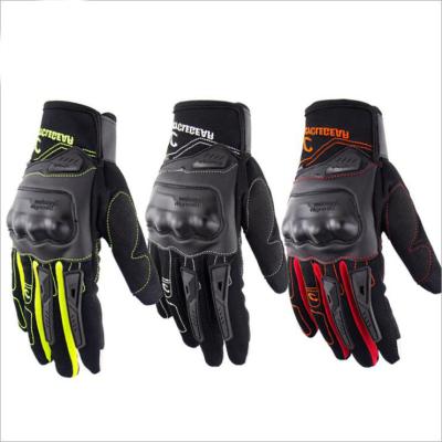 China Full Finger High Quality Windproof Motorcycle Racing Gloves Custom Cycling Gloves for sale