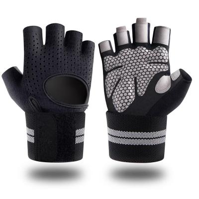 China Soft Unisex Design Your Own Fitness Weightlifting Gym Gloves for sale