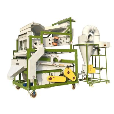 China High Quality 5XFZ-150 Cereal Grain Combination Sesame Paddy Wheat Maize Maize Seed Processing Cleaning Sorter With Gravity Table for sale