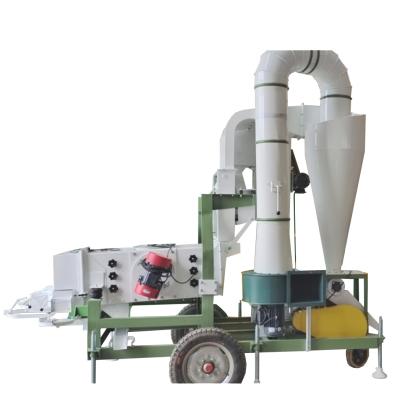 China Cheap advanced 5XZC-3BX cereal grains peanut seed grain stripper now tech green beans seed processing plant for sale for sale