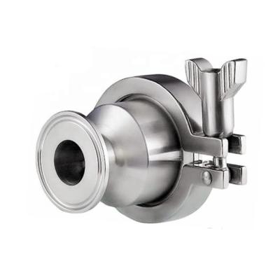 China SS316L General Sanitary Air Blast Check Valve Flange Connection With Three Gaskets Good Sealing Property for sale