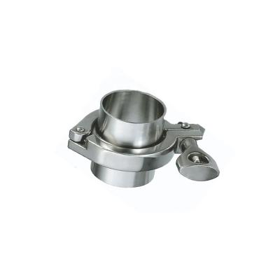 China Linked Sorting Pipes Sanitary ISO 2852 Stainless Steel Sanitary Flange Fittings, Flange Pipe Couplings For Food Industry for sale