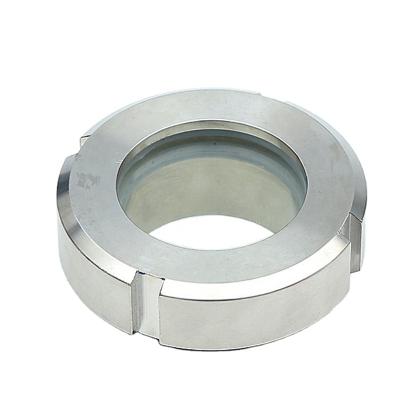 China AISI 304 (1.4301) AISI316L (1.4404) Tri Stainless Steel Tank Sight Glass Flange Ferrule Connection Union Sight Glasses for sale